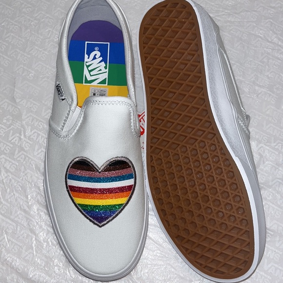 Pride Asher vans ladies June pride month - Picture 2 of 5